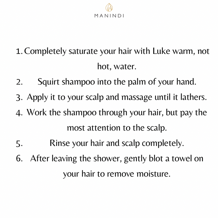 Manindi Herbal & Natural Shampoo