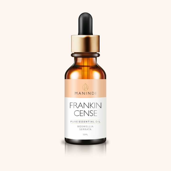 Manindi Frankincense Essential Oil 30 ML , reduce feelings of anxiety, stimulate the immune system, diminish signs of ageing