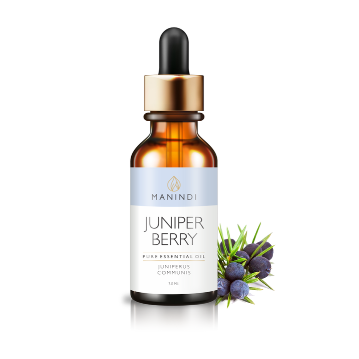 Manindi Juniper Berry Essential Oil 30 ML,Skin Care, Scars, Acne, Anti Aging, Natural Skin Toner, Improves Hair and Scalp health