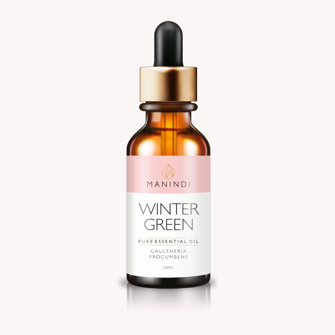 Manindi Winter Green Essential Oil 30 ML ,improving negative moods, feelings of stress, mental pressure